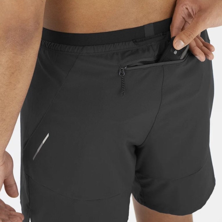 Calções Salomon Cross 7'' No Liner Masculino Pretas | PT T15623